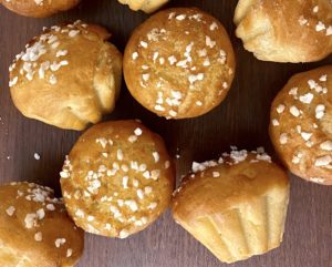 Brioches au sucre (2 pièces)