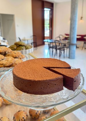 Entremet chocolat sans gluten et sans lactose, 8 personnes, Piaf Gluten Free Genève