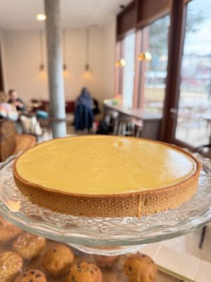 Tarte au citron bio, sans gluten et sans lactose, 6 personnes, Piaf Gluten Free Genève