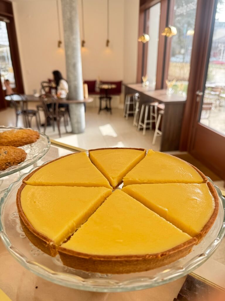 Tarte au citron bio, sans gluten et sans lactose, 6 personnes, Piaf Gluten Free Genève
